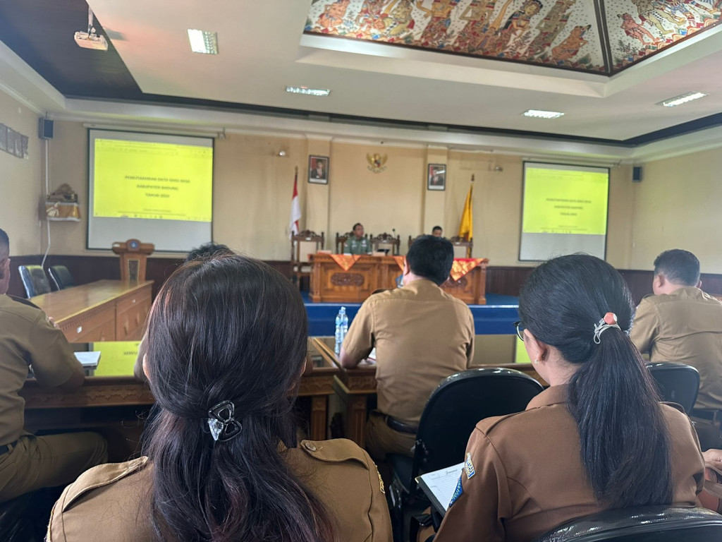 Rapat Pemutakhiran Data SDGS Desa